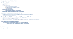 Desktop Screenshot of patrikpeters.amalgaam.be